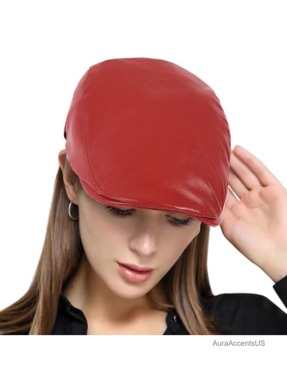 Unisex Newsboy Flat Cap Adjustable All Seasons Cabbie Beret
